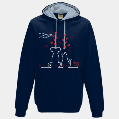 Dog and Cat Lover Hoodie  Thumbnail